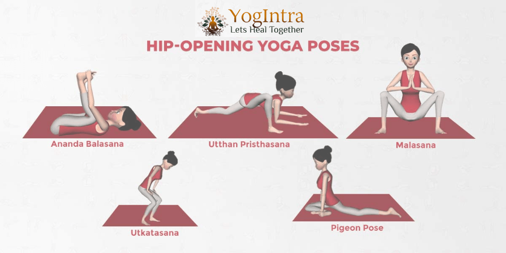 Yoga poses for hip opening